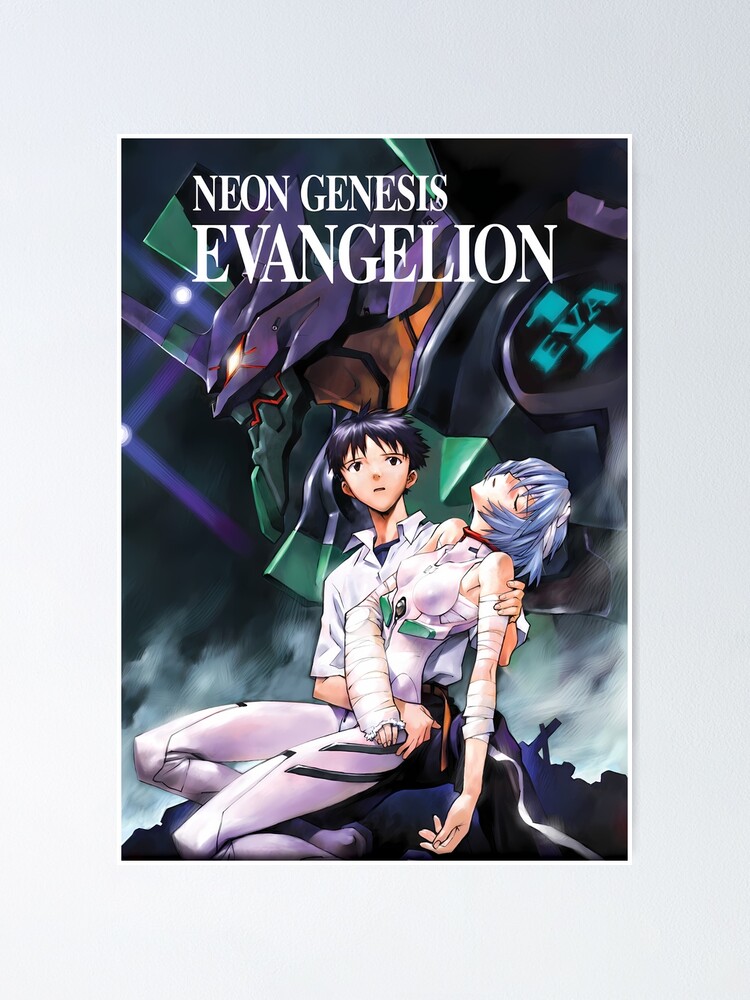 Neon Genesis Evangelion Poster 3 Set Framed Anime Wall Art, Japanese Anime  Poster, Mecha Anime Art Print, Neon Genesis Evangelion Gift 