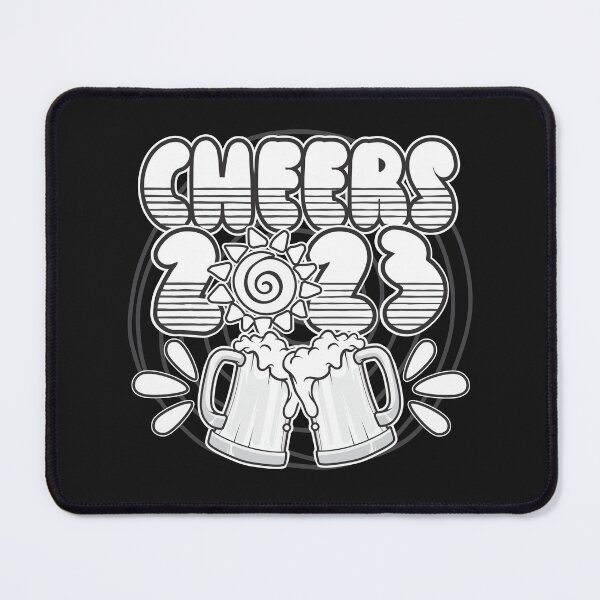 Item preview, Cheers to the New Year - funny saying designed and sold by VichallanStudio.