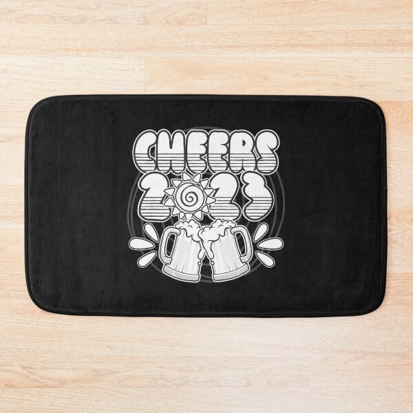 Item preview, Cheers to the New Year - funny saying designed and sold by VichallanStudio.