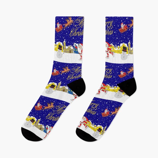 Item preview, Christmas Approaching | Funny Vintage Pink Santa Claus Dabbing Through The Snow Skating in Christmas Village Style 1 | Merry and Bright Christmas | New Years Celebration | 2023 designed and sold by wilsonwindesign.