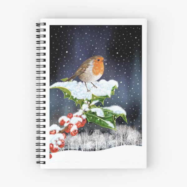 Artikelvorschau, ROBIN SNOW SCENE entworfen und verkauft von SCOTTYBOYART.