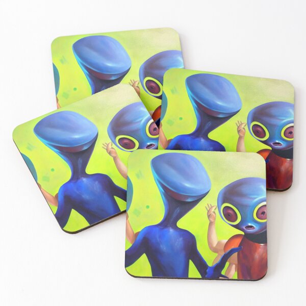 Item preview, Psycho Madness - Blue Aliens designed and sold by PsychoMadness.