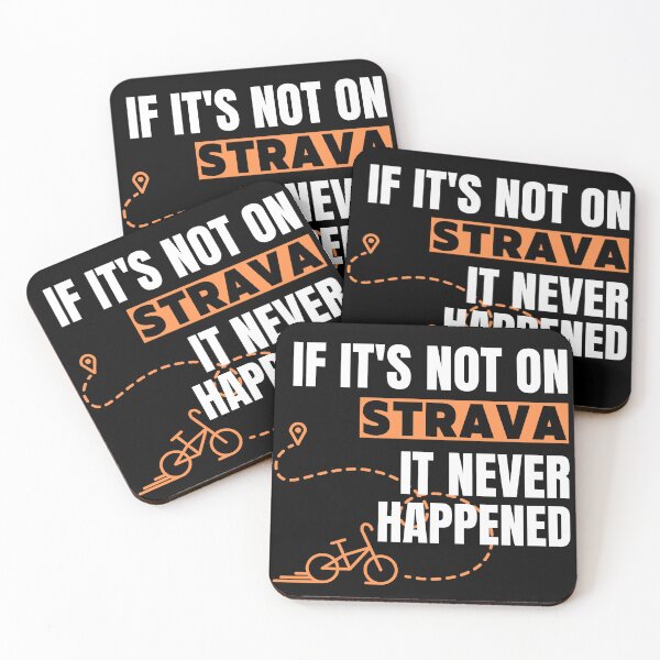 Item preview, If It's Not On Strava It Never Happened T-Shirt, Cycling Shirt, Funny Cyclist Gift, Cycling Dad Tshirt, Bicycle Graphic Tee, Rıde A Bike Tee designed and sold by med-sp-shop5.