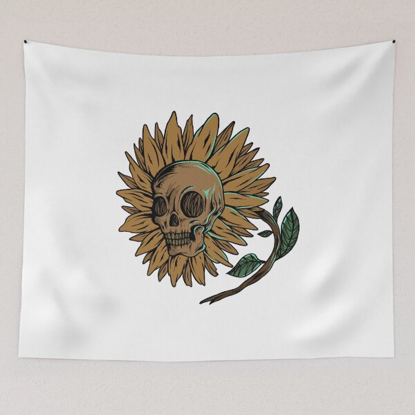 Item preview, Skull flowers designed and sold by 995dsgn.
