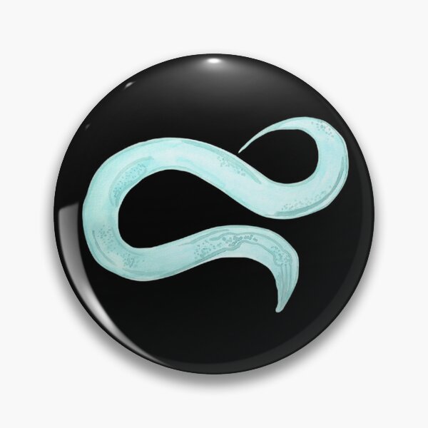 Item preview, C. elegans Nematode Worm Illustration designed and sold by ModelOrganism.