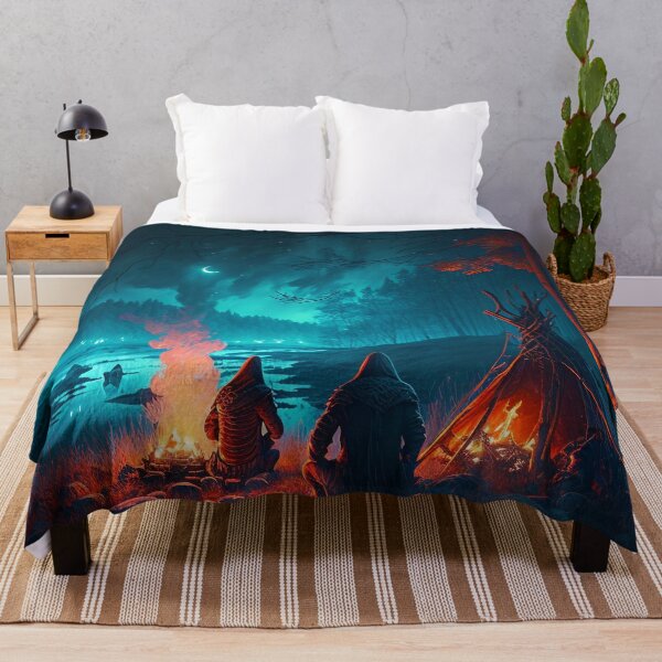 Item preview, Viking Camp on the Swamp Edge designed and sold by AICreateWorlds.