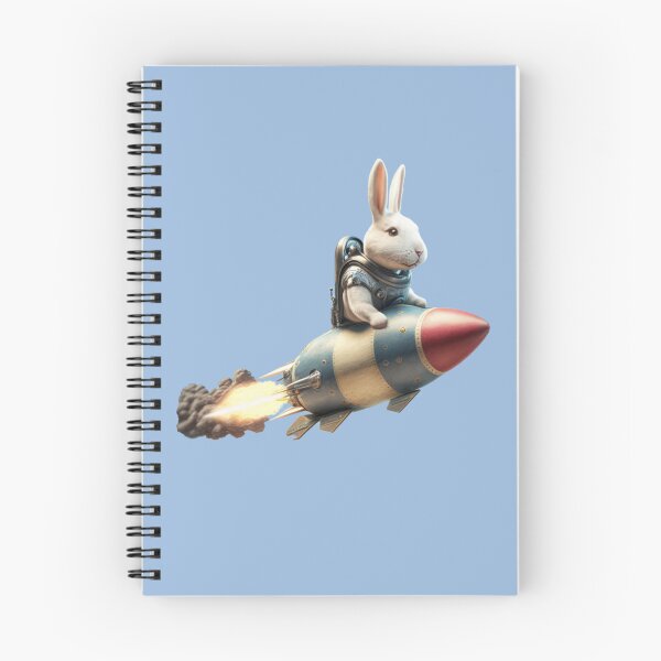 Item preview, Rabbit on a Rocket designed and sold by Scrumptious Designs.