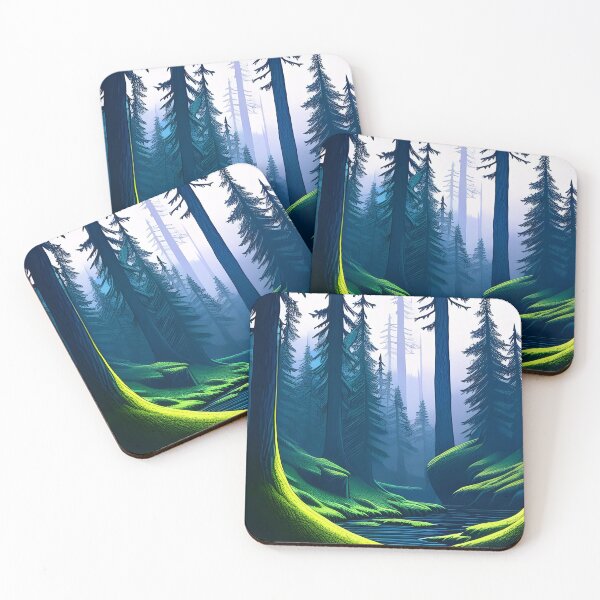 Item preview, Dense Forest, Ai Generated Art  designed and sold by ACC .