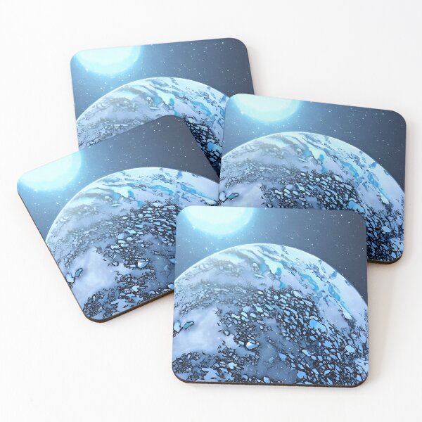 Item preview, Frozen Planet Around a Hot Star designed and sold by Milky-Way-Local.