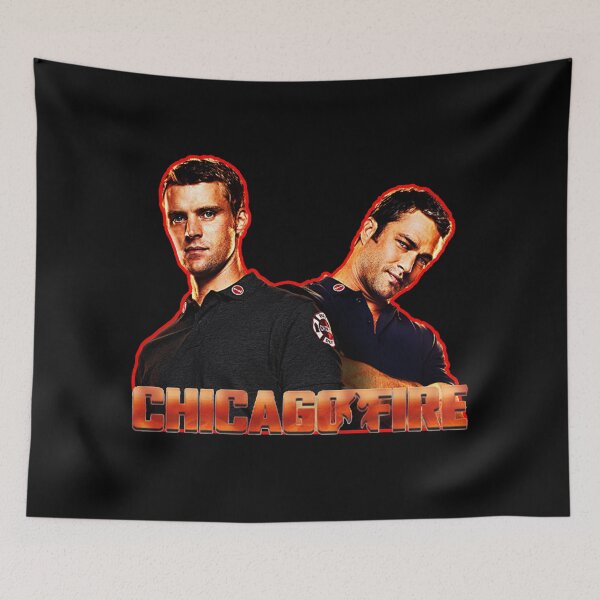 Item preview, chicago fire-matthew casey and kelly severide designed and sold by LondownDesign.