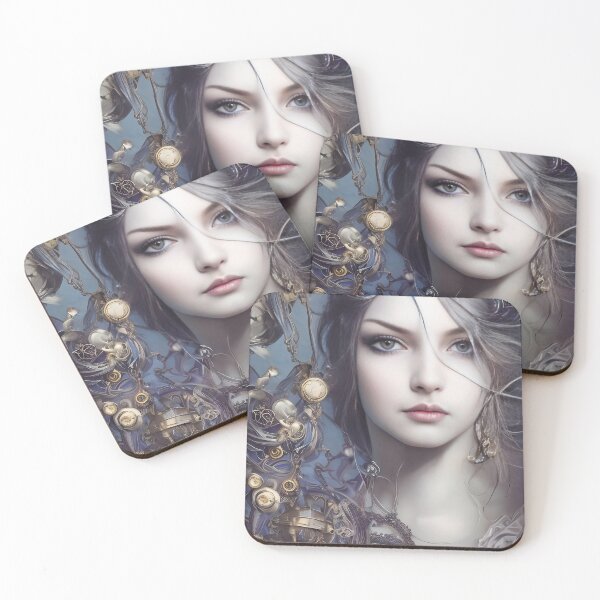 Item preview, Astrid Steampunk Girl Portrait  designed and sold by Kamiri.