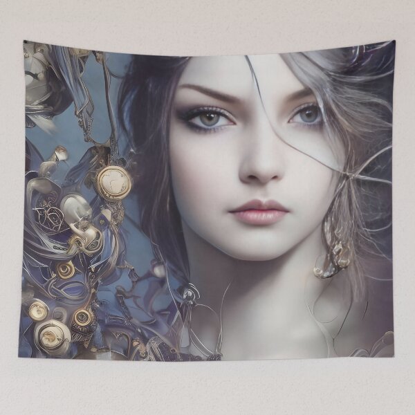 Item preview, Astrid Steampunk Girl Portrait  designed and sold by Kamiri.