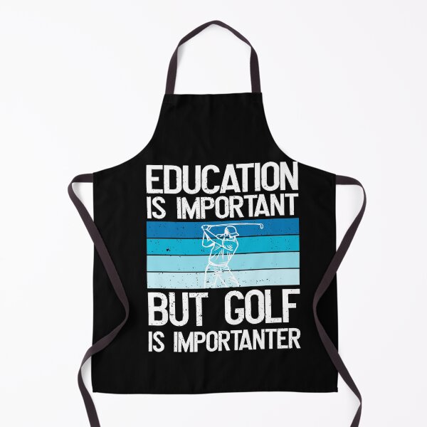 Item preview, Education is important but Golf is importanter designed and sold by Shirt-Expert.
