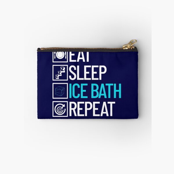 Item preview, Eat Sleep Ice Bath Repeat Cold Therapy Cryotherapy Ice Bath Gear designed and sold by DynamicDesign.