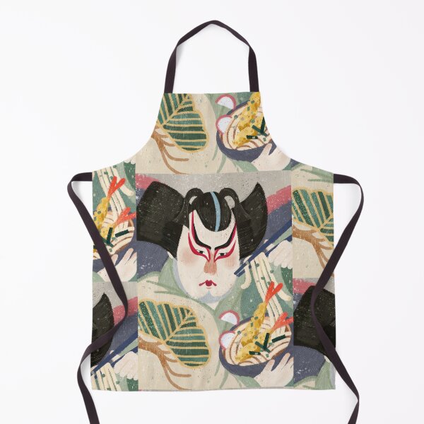 Item preview, Japanese Classic Painting Ukiyo-e kabuki with Udon designed and sold by lisasaputra.