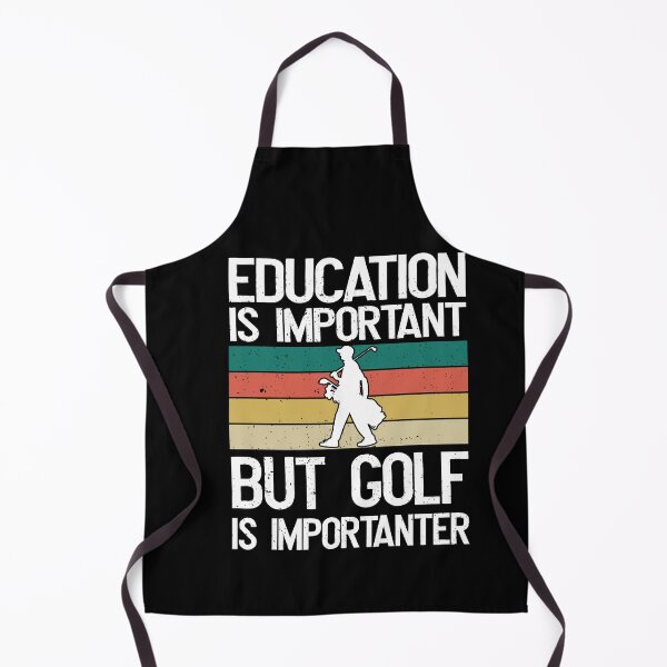 Item preview, Education is important but Golf is importanter designed and sold by Shirt-Expert.