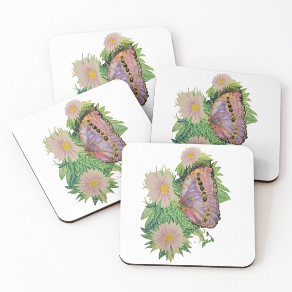 Artikelvorschau, Bunter Schmetterling und Gänseblümchen entworfen und verkauft von RadMomCreations.