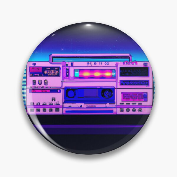 Item preview, Synth Wave Boombox designed and sold by Rags-and-Bones.