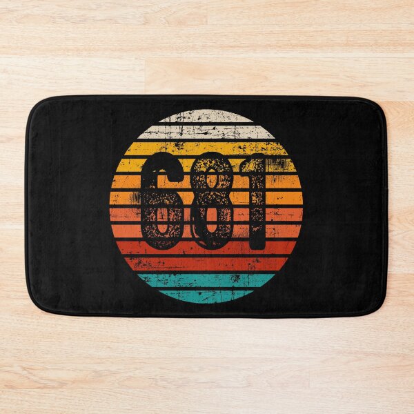 Item preview, Distressed Vintage Sunset 681 Area Code designed and sold by Gold Wings Tees.