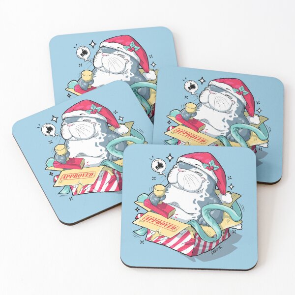 Item preview, Christmas seal of approval pun designed and sold by SPIRIMAL.