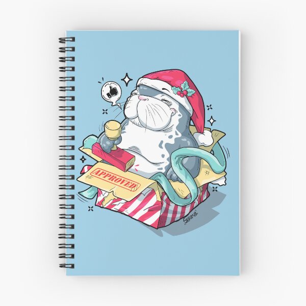 Item preview, Christmas seal of approval pun designed and sold by SPIRIMAL.