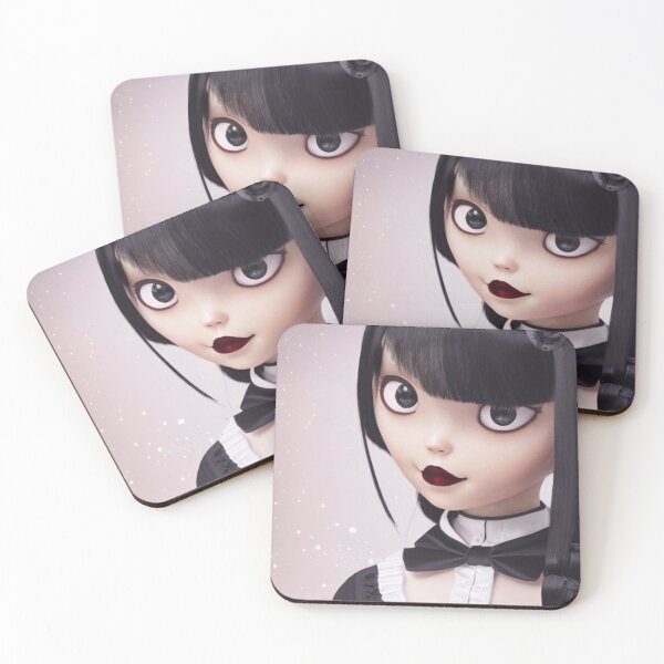 Item preview, Miércoles Addams Anime Dibujos animados designed and sold by Savage-ts.