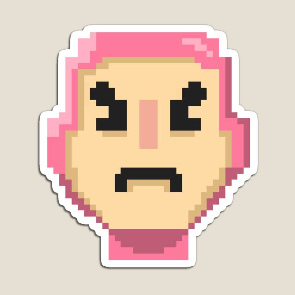 Item preview, Pink Guy Frown designed and sold by -eri-.