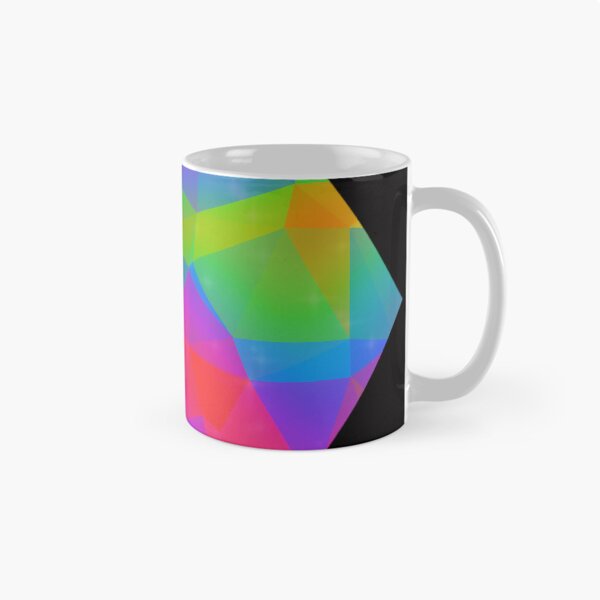 Item preview, Rainbow Diamond Polygon, Abstract Art designed and sold by Crafty-Deeja.
