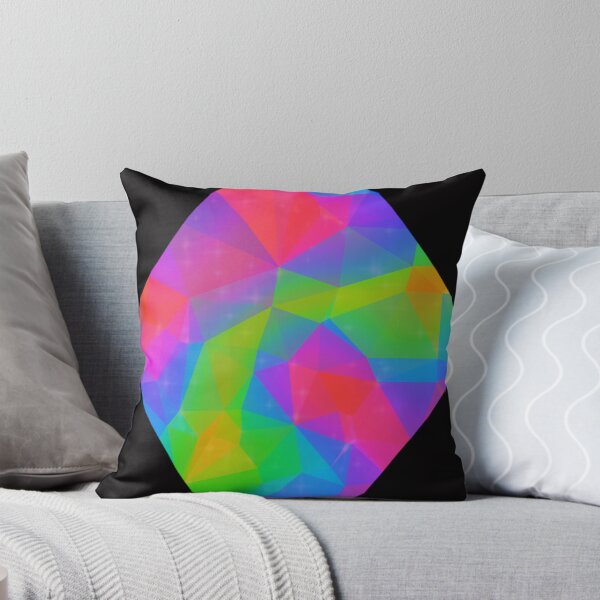 Item preview, Rainbow Diamond Polygon, Abstract Art designed and sold by Crafty-Deeja.