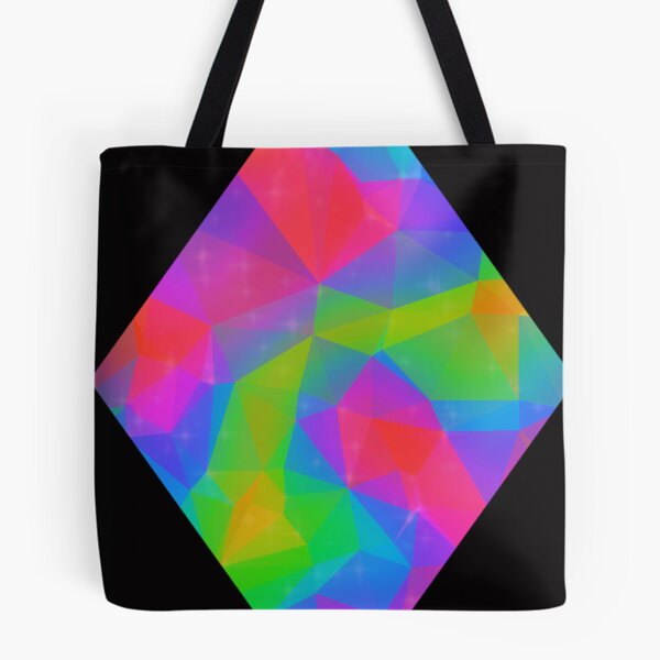 Item preview, Rainbow Diamond Polygon, Abstract Art designed and sold by Crafty-Deeja.