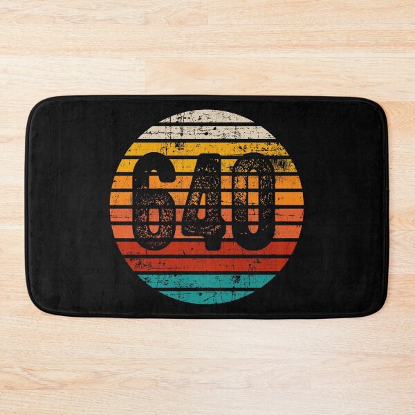 Item preview, Distressed Vintage Sunset 640 Area Code designed and sold by Gold Wings Tees.