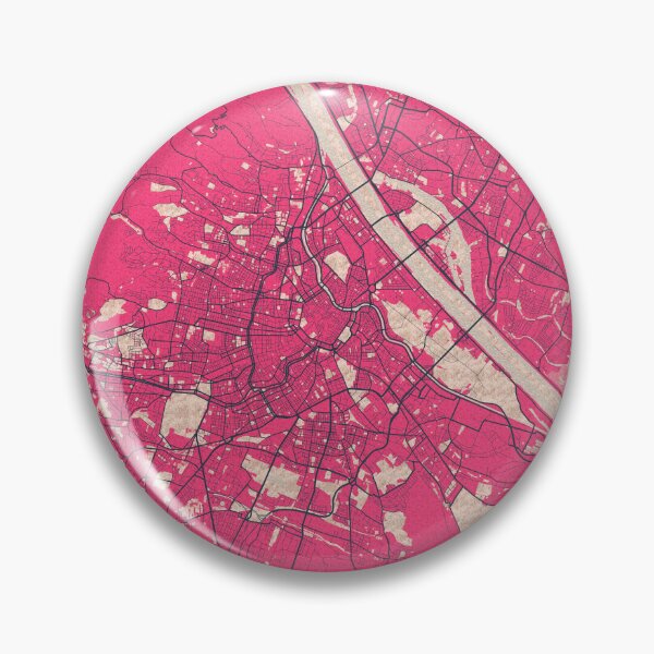 Item preview, Vienna City Map of Austria  - Blossom designed and sold by deMAP.