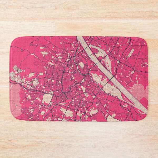Item preview, Vienna City Map of Austria  - Blossom designed and sold by deMAP.