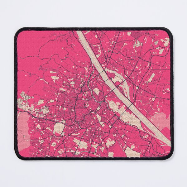 Item preview, Vienna City Map of Austria  - Blossom designed and sold by deMAP.