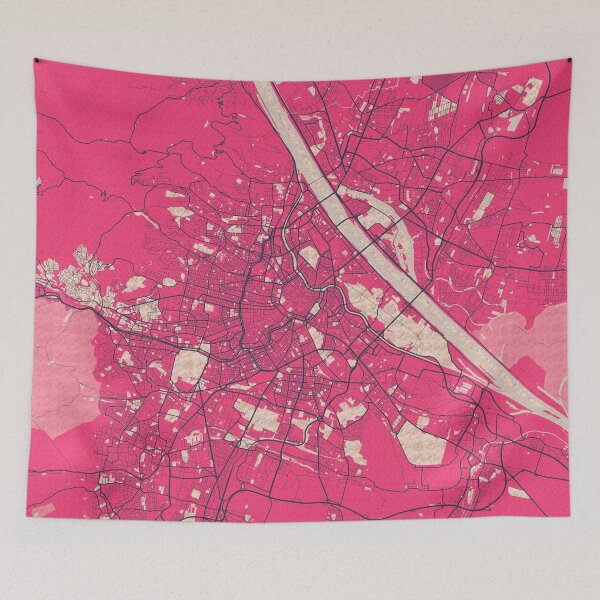 Item preview, Vienna City Map of Austria  - Blossom designed and sold by deMAP.