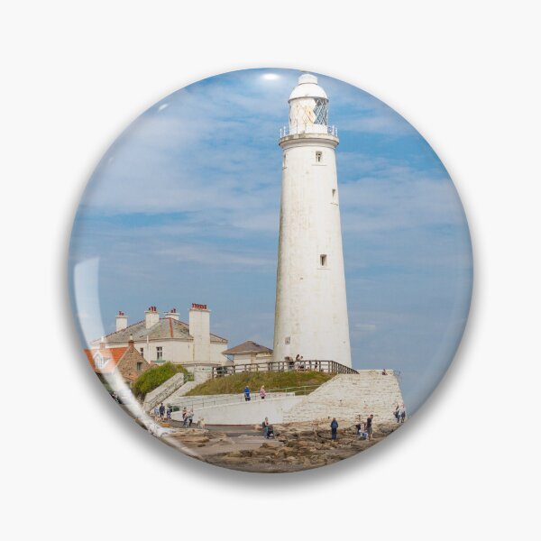Aperçu de l'œuvre Whitley Bay, phare de St Mary créée et vendue par HaleyRedshaw.