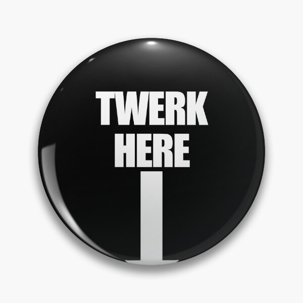 Item preview, Twerk Here Arrow Down Inappropriate Humor Men's Twerking Gear designed and sold by DynamicDesign.