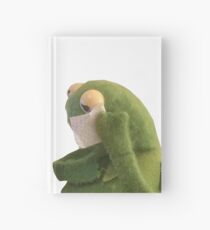 SAD KERMIT CRYING MEME! Hardcover Journal