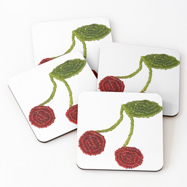 Item preview, Beaded embroidery cherry  designed and sold by Oliviajulianna.