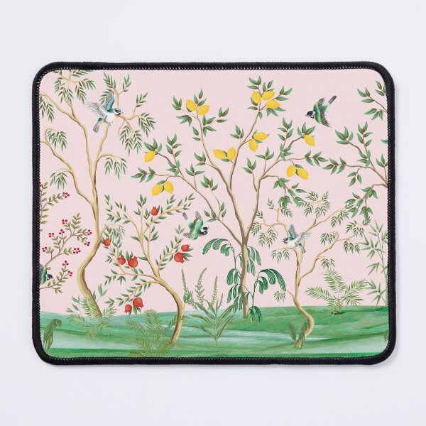 Item preview, Pink Chinoiserie Lemon Tree designed and sold by Yunihadi.