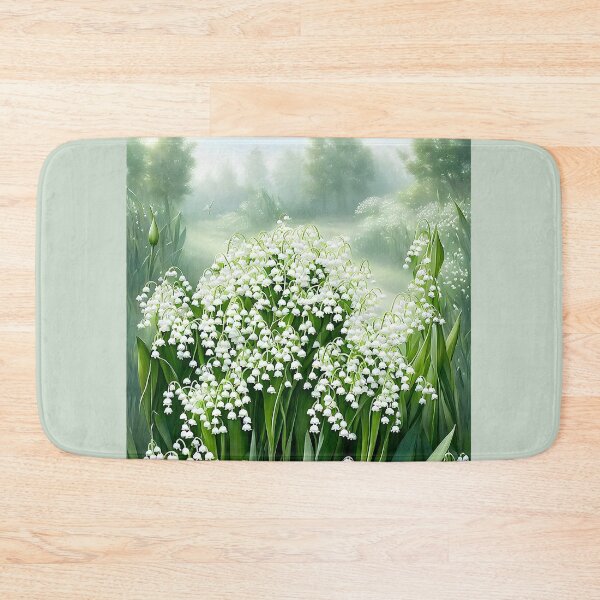 Item preview, Field with Lily of the Valley Flowers for May designed and sold by FamiliarPufferfish.