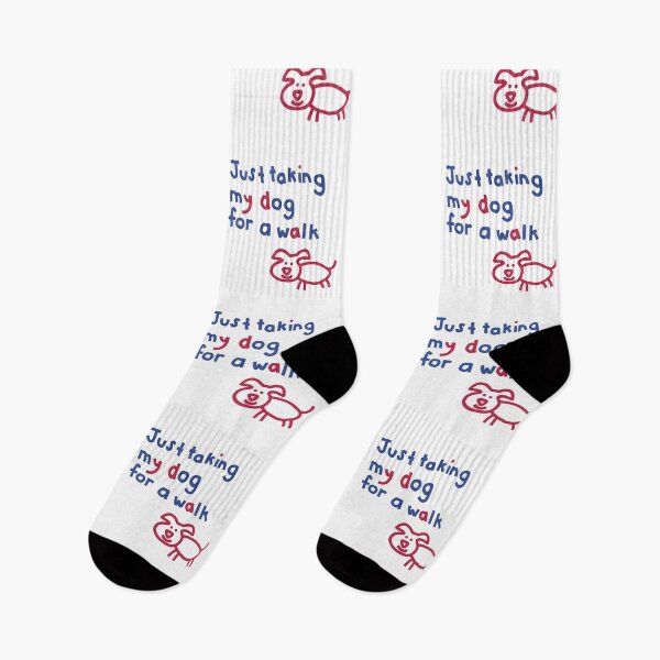 Item preview, Just Taking My Dog For a Walk Funny Quote designed and sold by ellenhenry.
