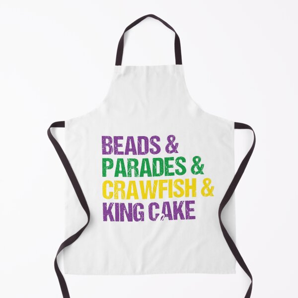 Item preview, Mardi Gras Beads Parades King Cake Crawfish NOLA Funny designed and sold by The medgift.