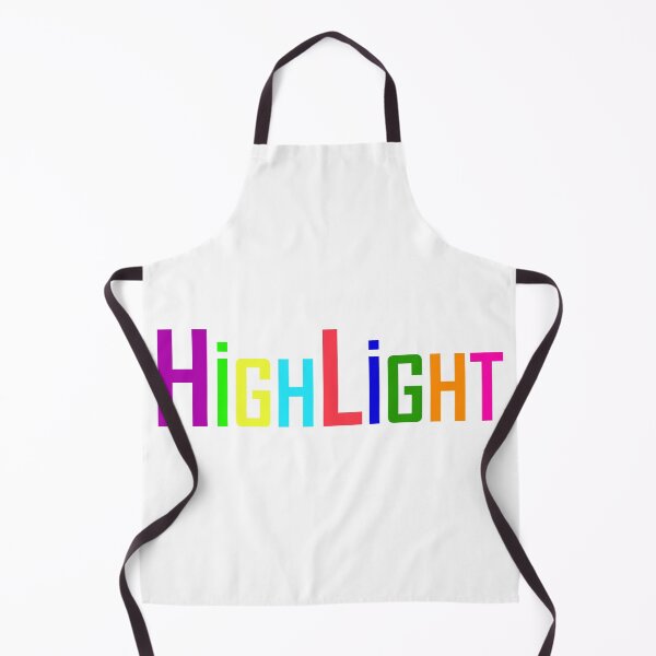 Item preview, HighLight Letters Art Design designed and sold by PrintDesign-Hub.