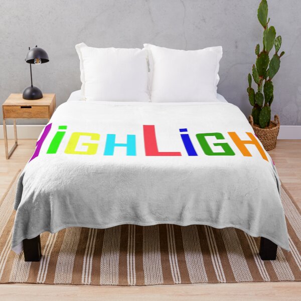 Item preview, HighLight Letters Art Design designed and sold by PrintDesign-Hub.