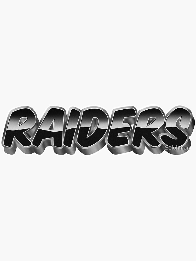 Los Angeles Raiders Stickers for Sale