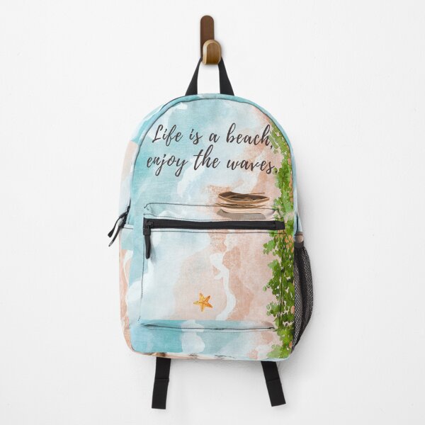 Item preview, Life is a beach, enjoy the waves designed and sold by artoffaizan.