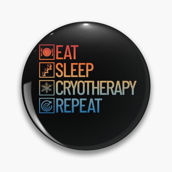 Item preview, Eat Sleep Cryotherapy Repeat Cold Therapy Cryotherapy Gear designed and sold by DynamicDesign.