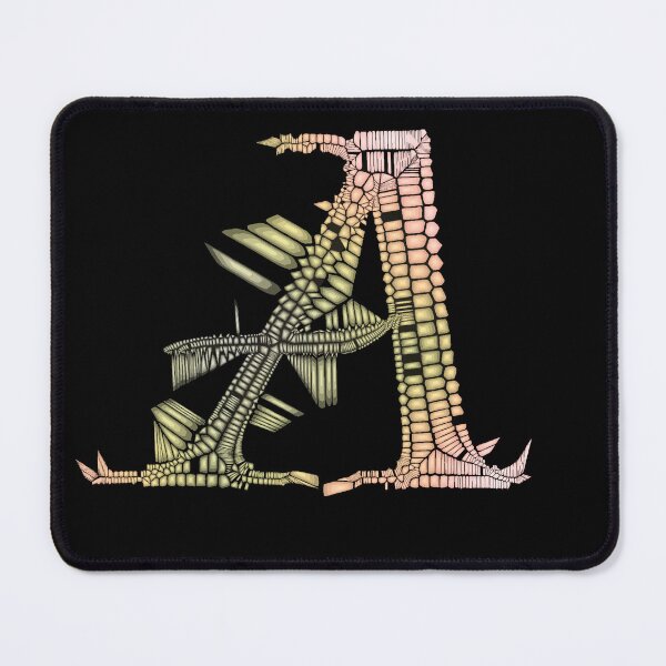 Item preview, Dragon Letters A designed and sold by Mary Holstege.