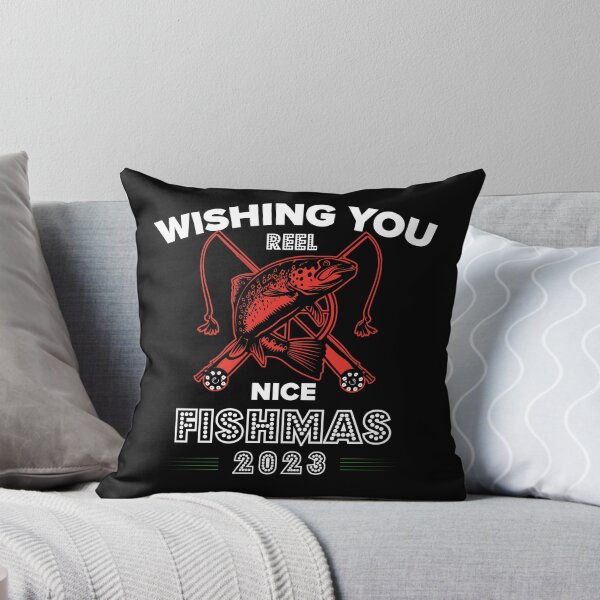 Item preview, Wishing You Reel Nice Fishmas Funny Bass Fishing Christmas designed and sold by Exosia Shop ⭐⭐⭐⭐⭐.
